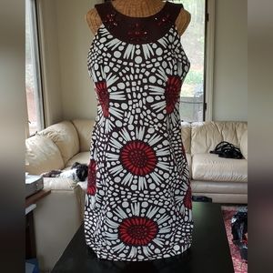 Ladies JESSICA HOWARD Sleeveless Linen Sheath Dress - 12